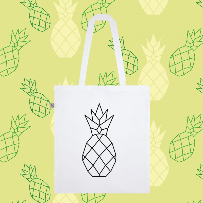 SHOPPER BAG ORIGAMI PINEAPPLE