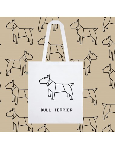 Shopper bag e sacca ORIGAMI BULL TERRIER