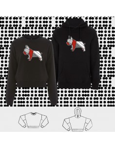 SWEATSHIRT ORIGAMI FRENCH...