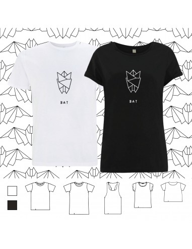 T-shirt ORIGAMI BAT head down