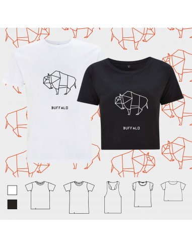 T-shirt ORIGAMI BUFFALO bufalo