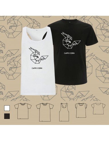 T-shirt ORIGAMI CAPRICORN capricorno