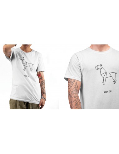 T-shirt ORIGAMI DOG BOXER