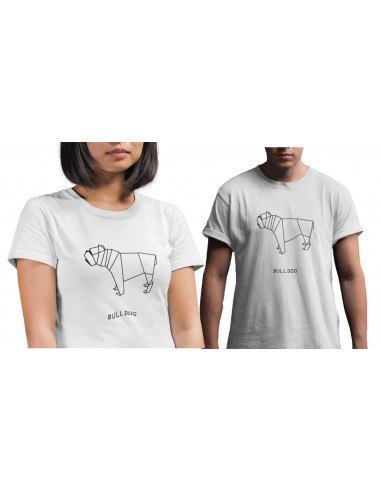 T-shirt ORIGAMI BULLDOG cane