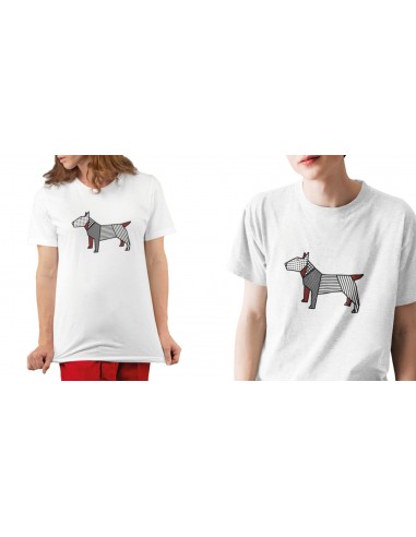 T-shirt ORIGAMI POP BULL TERRIER