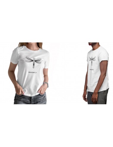 T-shirt ORIGAMI DRAGONFLY libellula