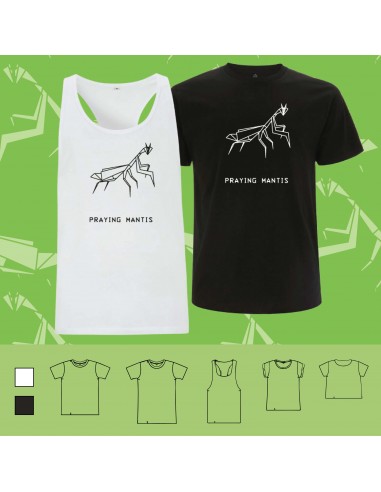 T-shirt ORIGAMI insect PRAYING...